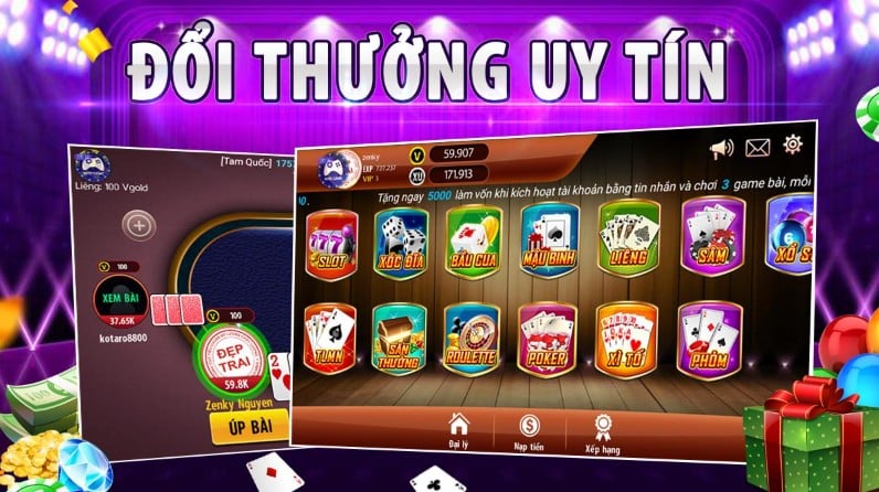 Top những cổng game đánh bài đổi thưởng uy tín nhất 2 Top những cổng game đánh bài đổi thưởng uy tín